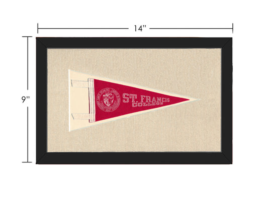 Vintage St Francis College Pennant