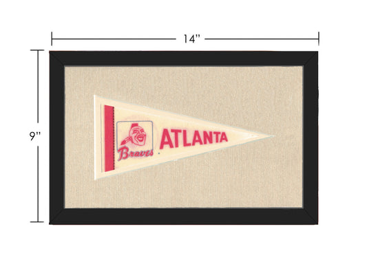 Vintage Atlanta Braves Pennant