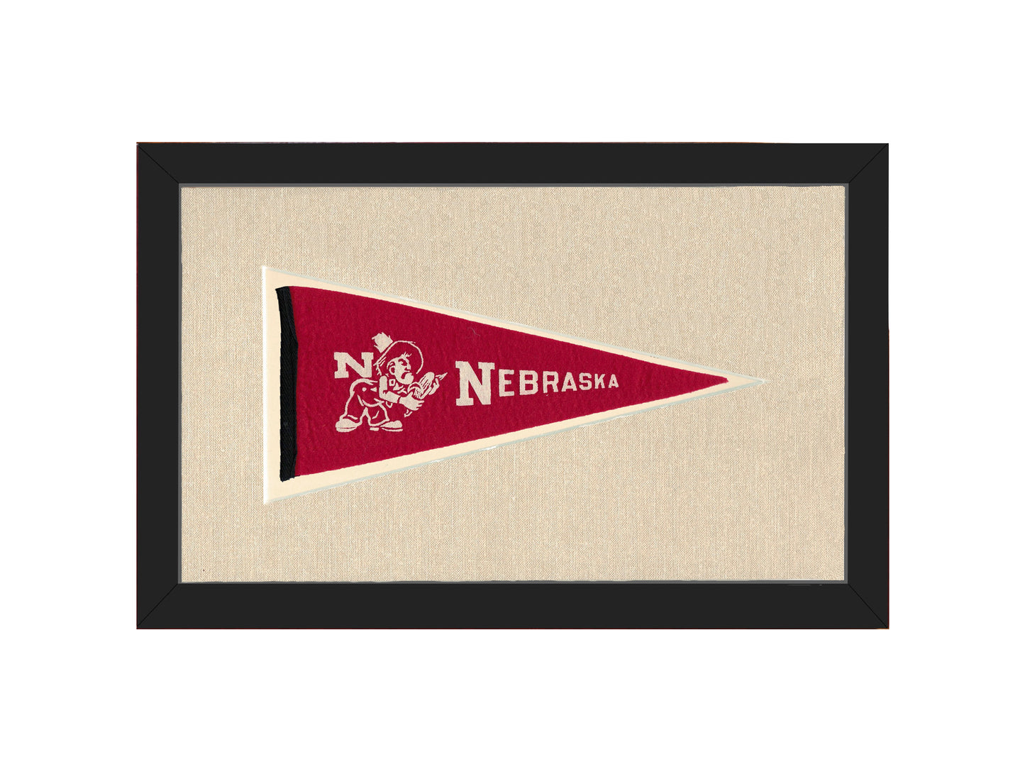 Vintage Nebraska Pennant