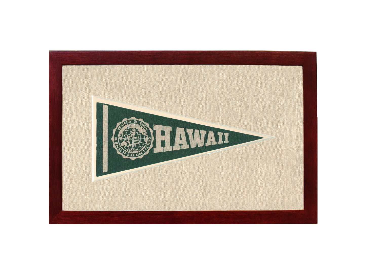 Vintage University of Hawaii Pennant