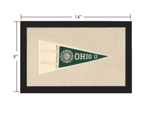 Vintage Ohio University Pennant