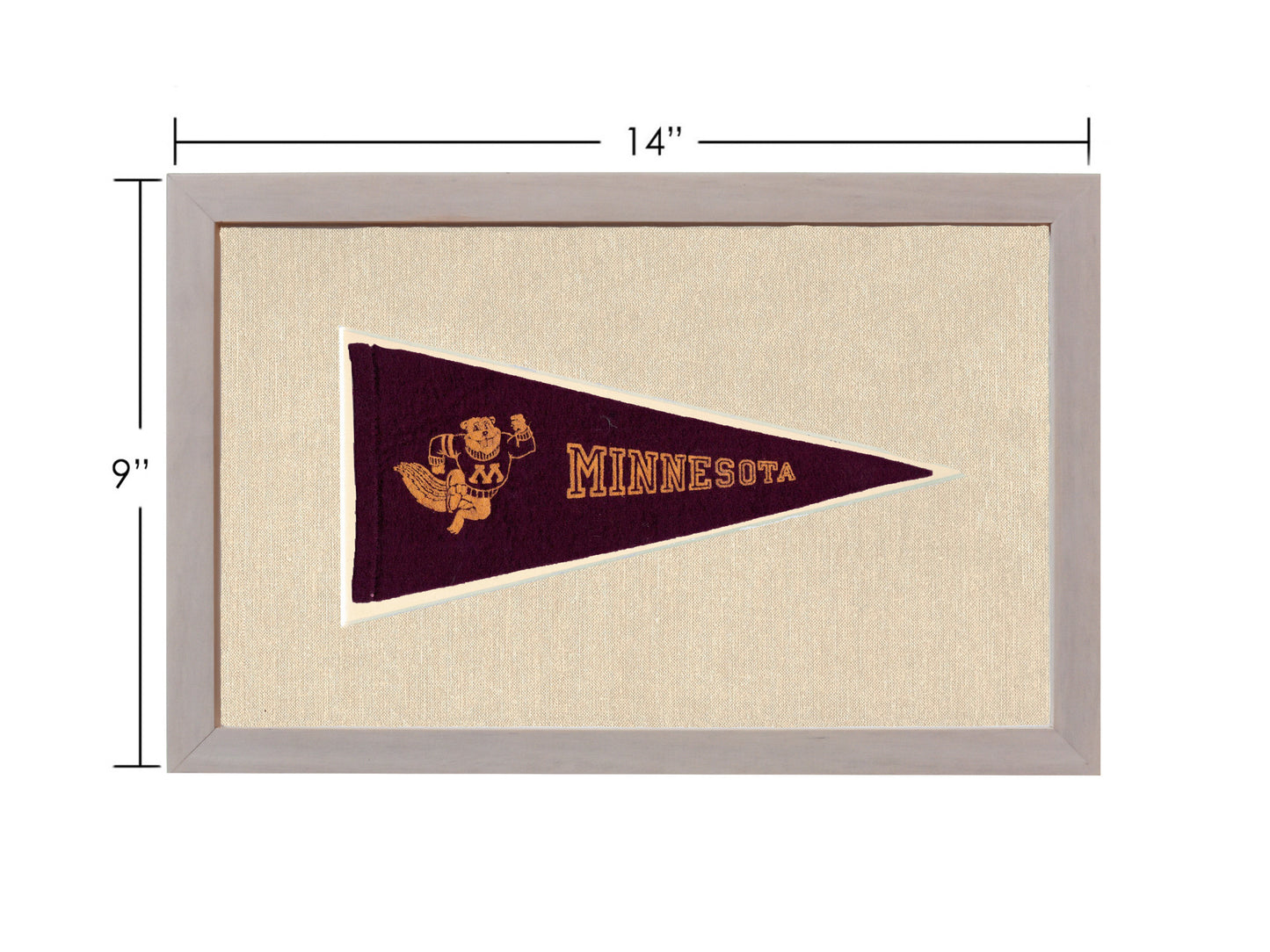 Vintage Minnesota Pennant