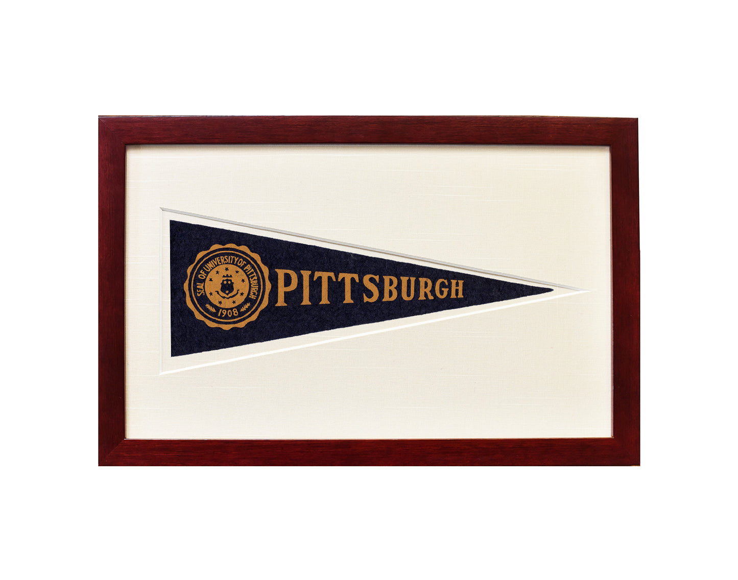 Vintage University of Pittsburgh Hormel Pennant