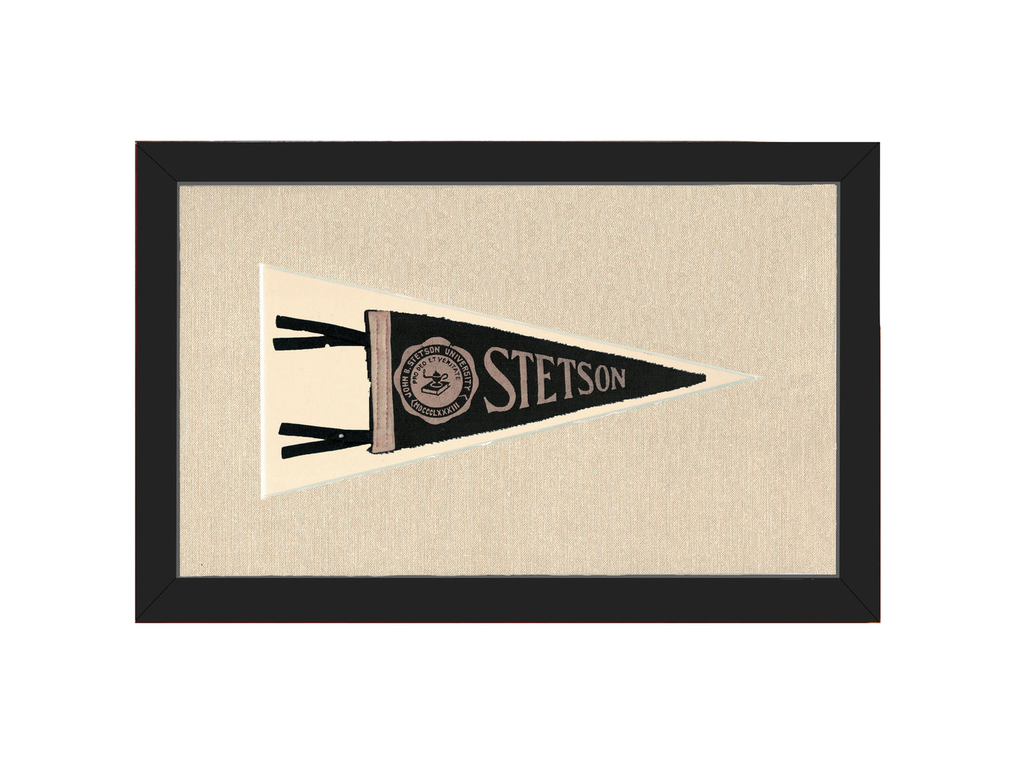 Vintage Stetson University Pennant