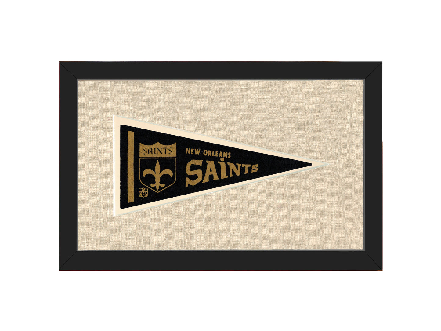 Vintage New Orleans Saints Pennant