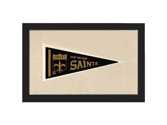 Vintage New Orleans Saints Pennant