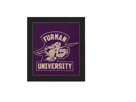 Vintage Furman University Mascot Patch