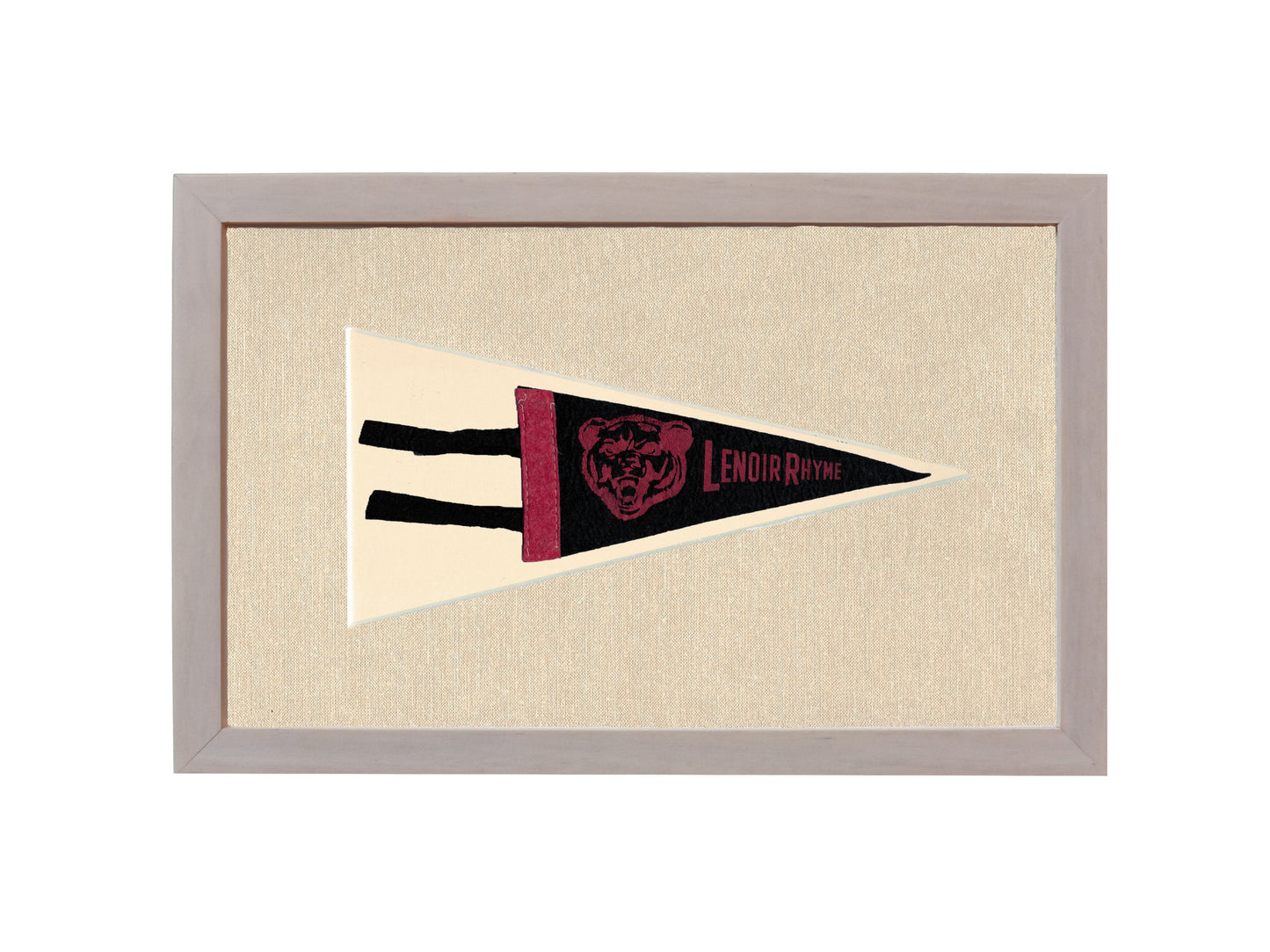 Vintage Lenoir Rhyme Pennant