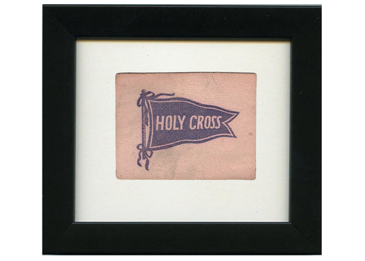 Vintage Holy Cross Tobacco Leather circa 1910