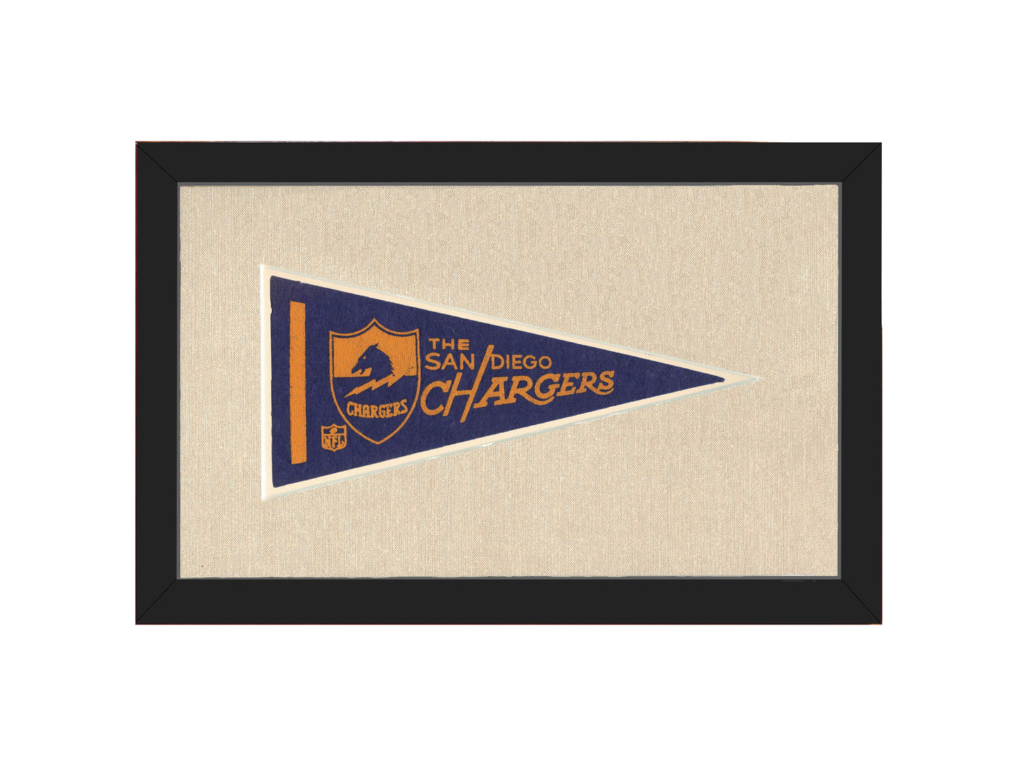 Vintage San Diego Chargers Pennant