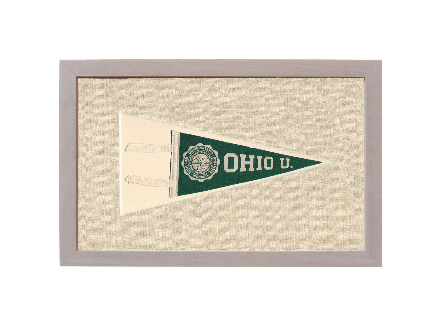 Vintage Ohio University Pennant