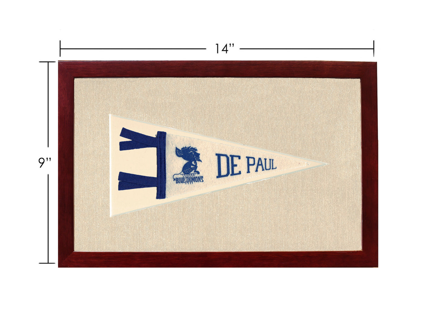 Vintage DePaul University Pennant