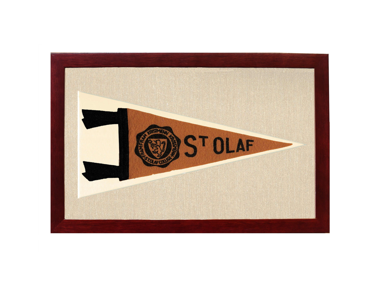 Vintage St. Olaf College Pennant