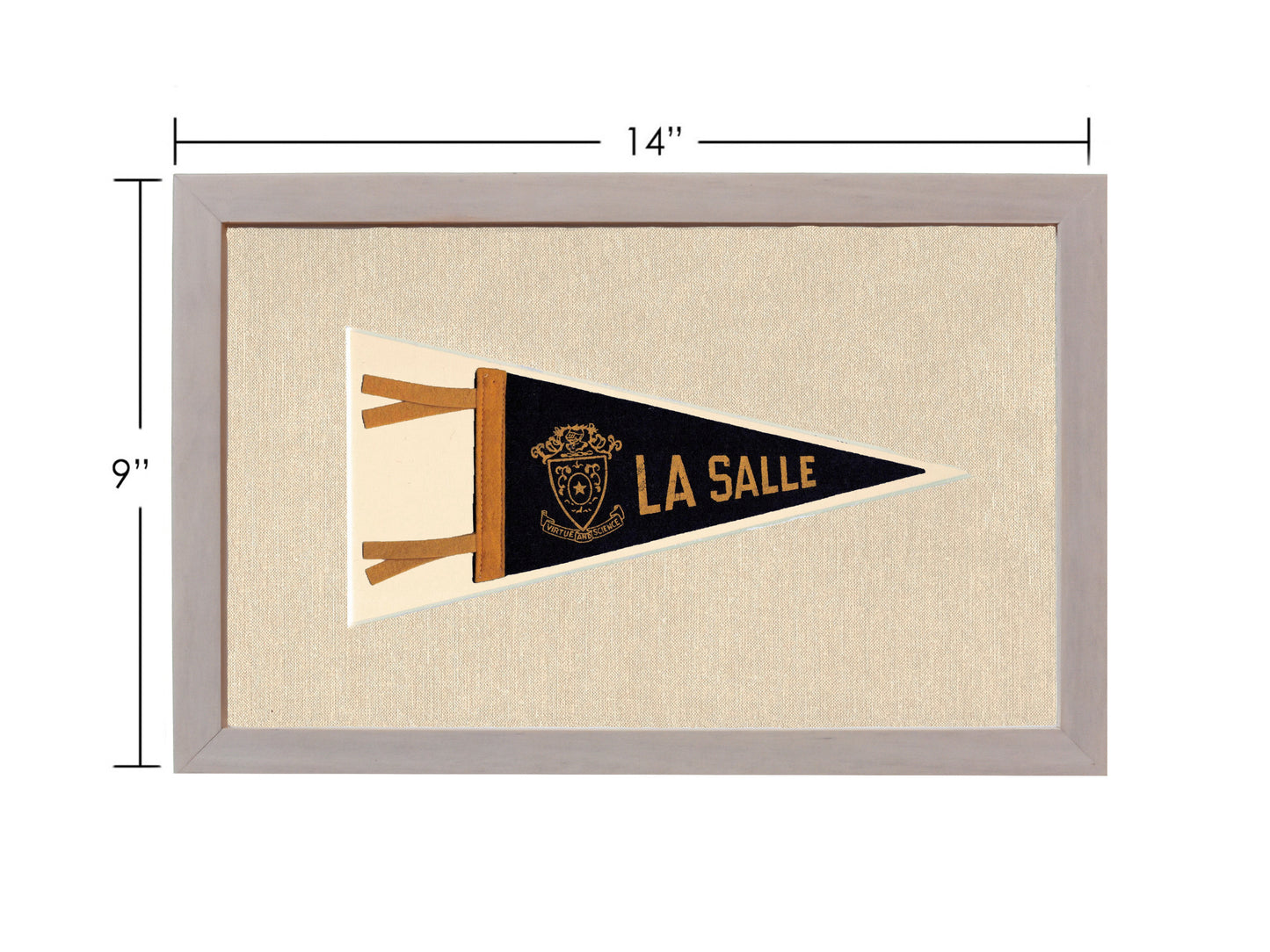 Vintage La Salle Pennant