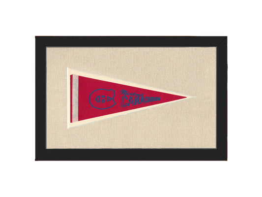 Vintage Montreal Canadiens Pennant