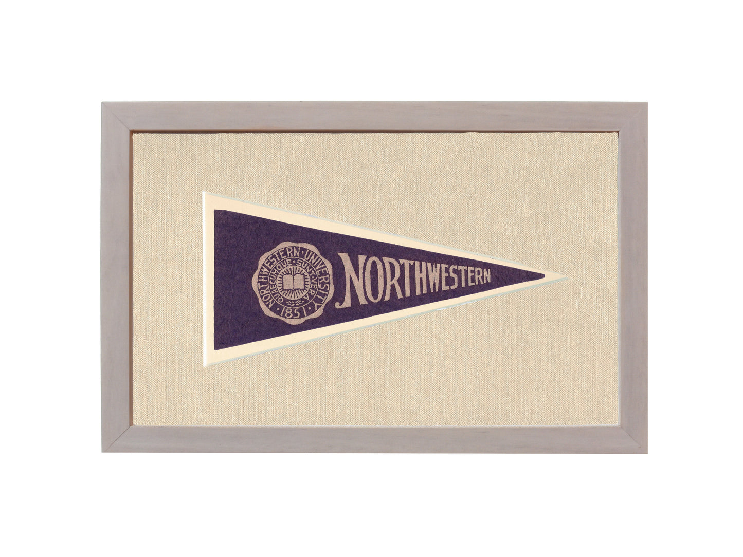 Vintage Northwestern University Pennant