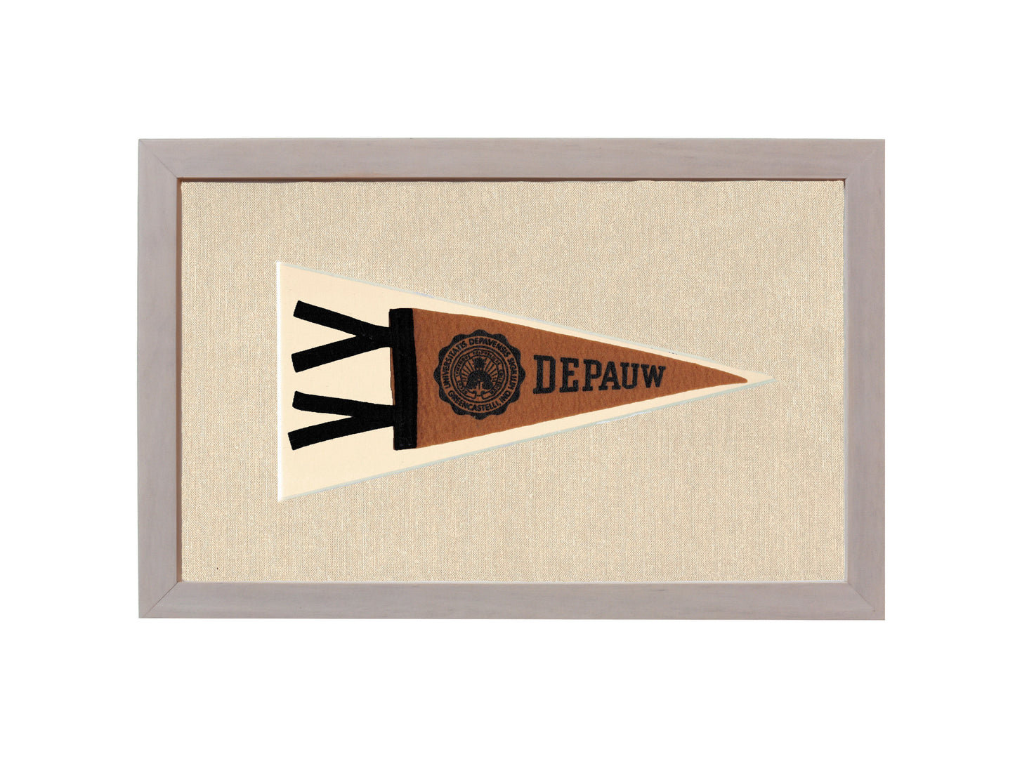 Vintage Depauw University Pennant