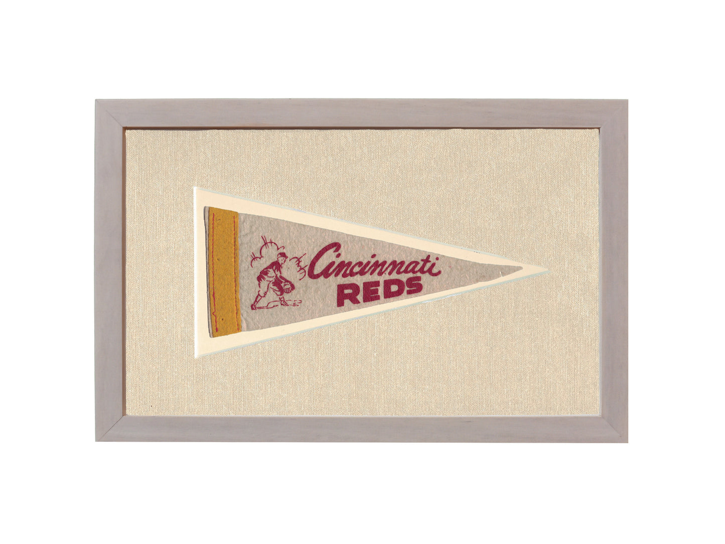 Vintage Cincinnati Reds Pennant