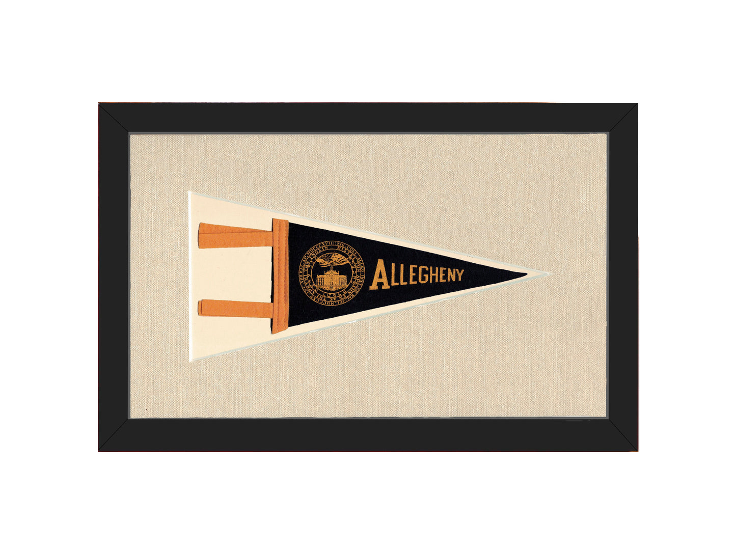 Vintage Allegheny College Pennant