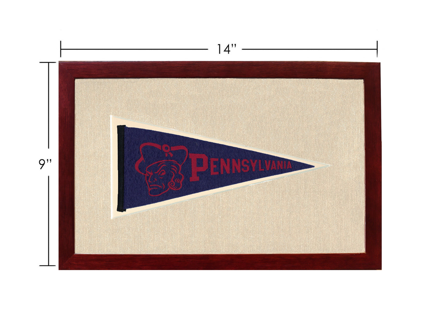 Vintage Pennsylvania Pennant