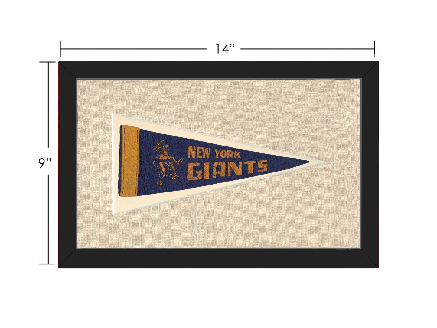 Vintage New York Giants Pennant