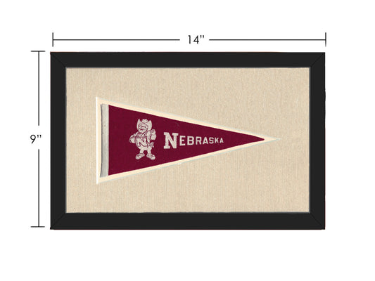Vintage University of Nebraska Pennant