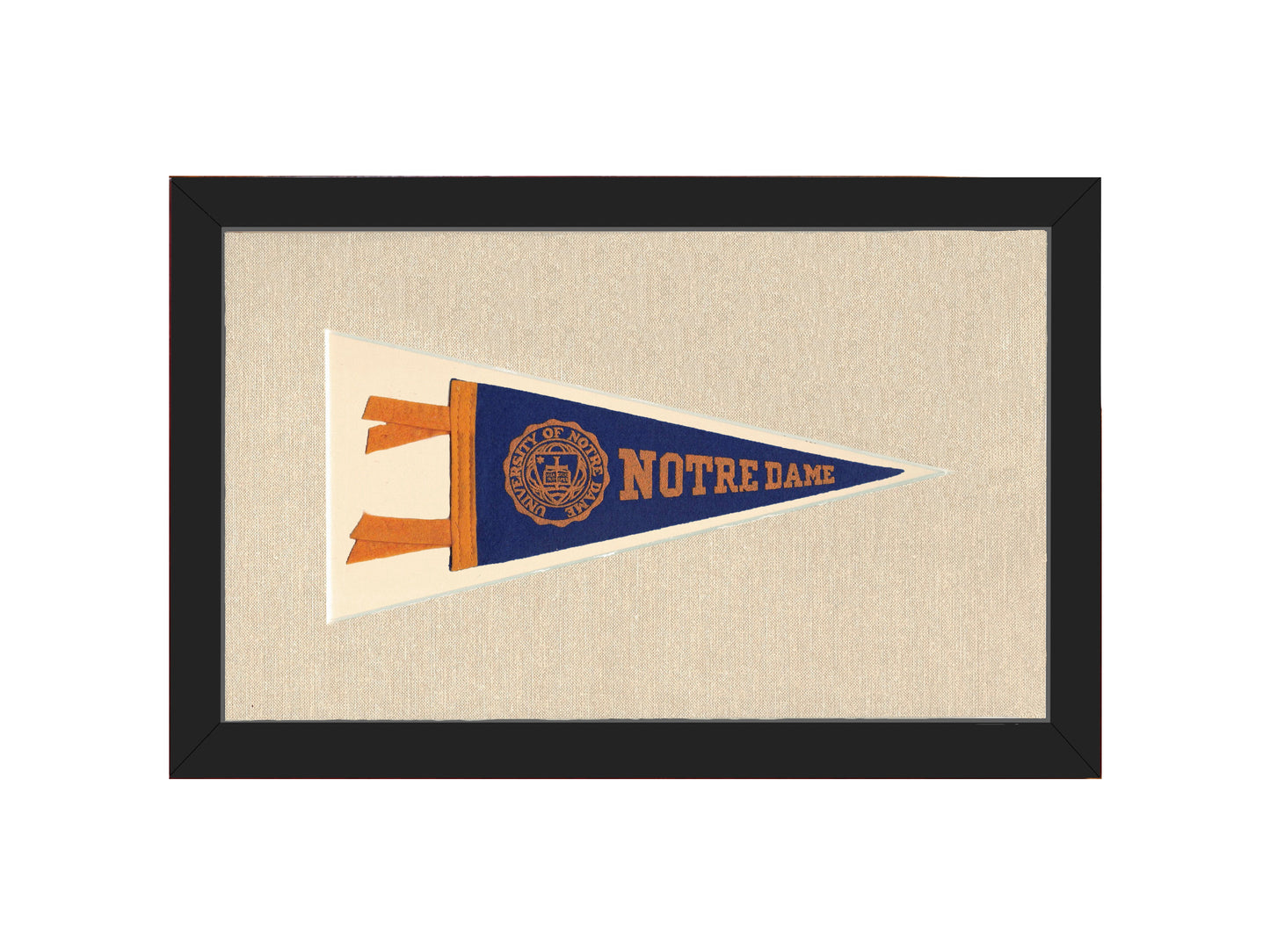 Vintage Notre Dame Pennant