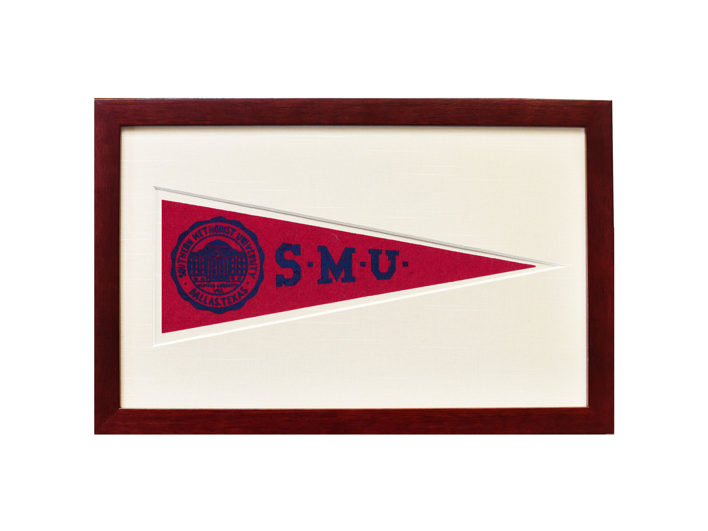 Vintage Southern Methodist University Hormel Pennant