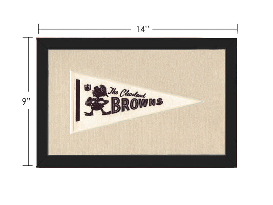 Vintage Cleveland Browns Pennant