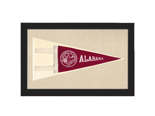 Vintage University of Alabama Pennant
