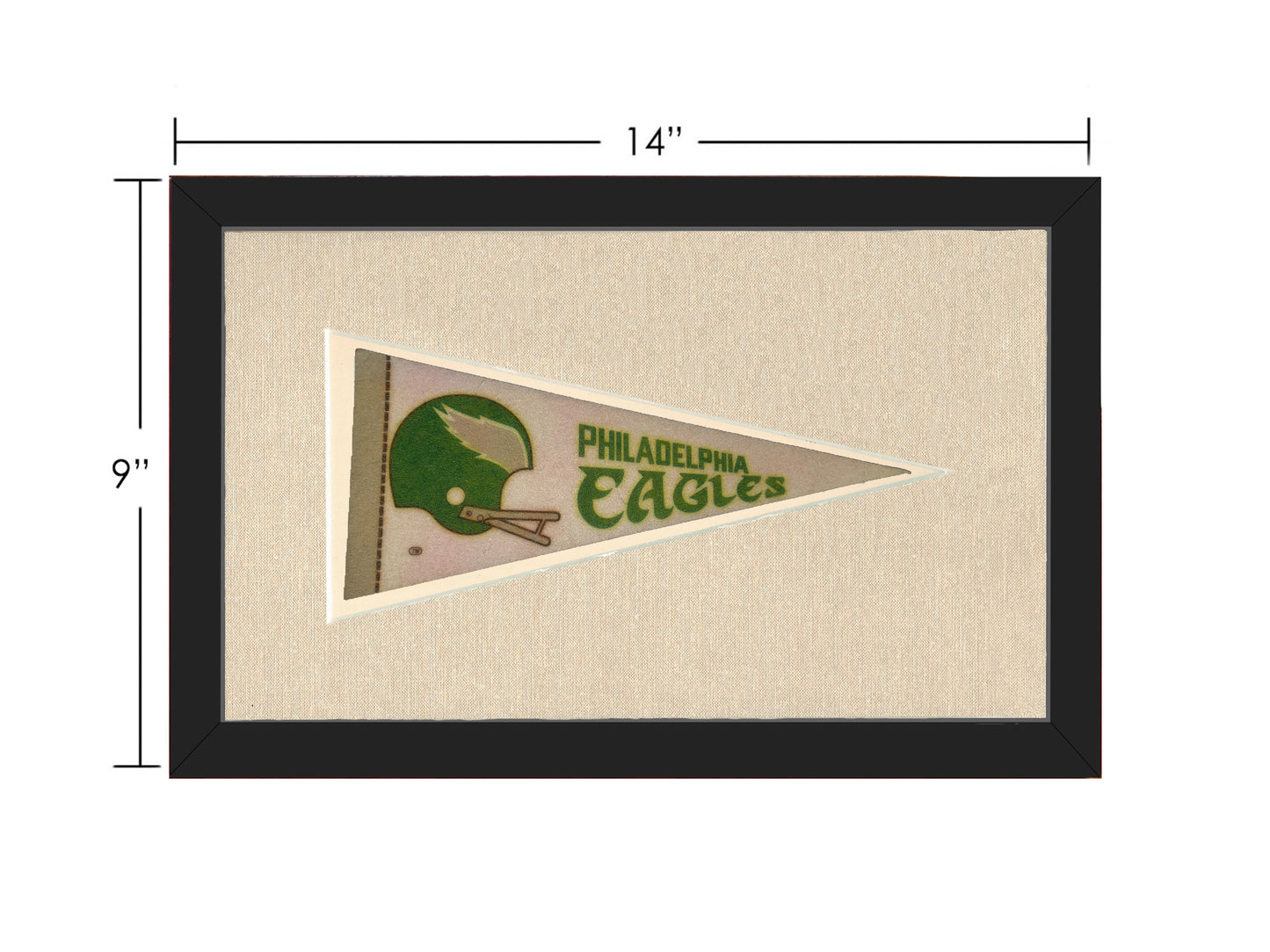 Vintage Philadelphia Eagles Pennant