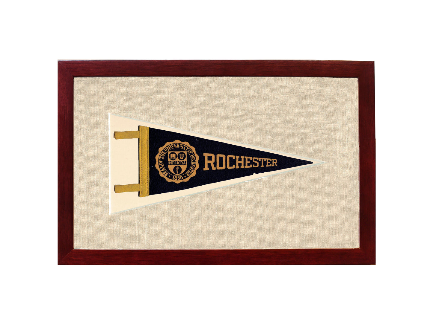 Vintage University of Rochester Pennant