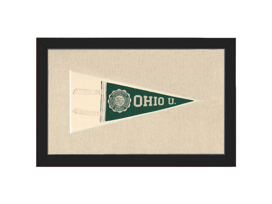 Vintage Ohio University Pennant