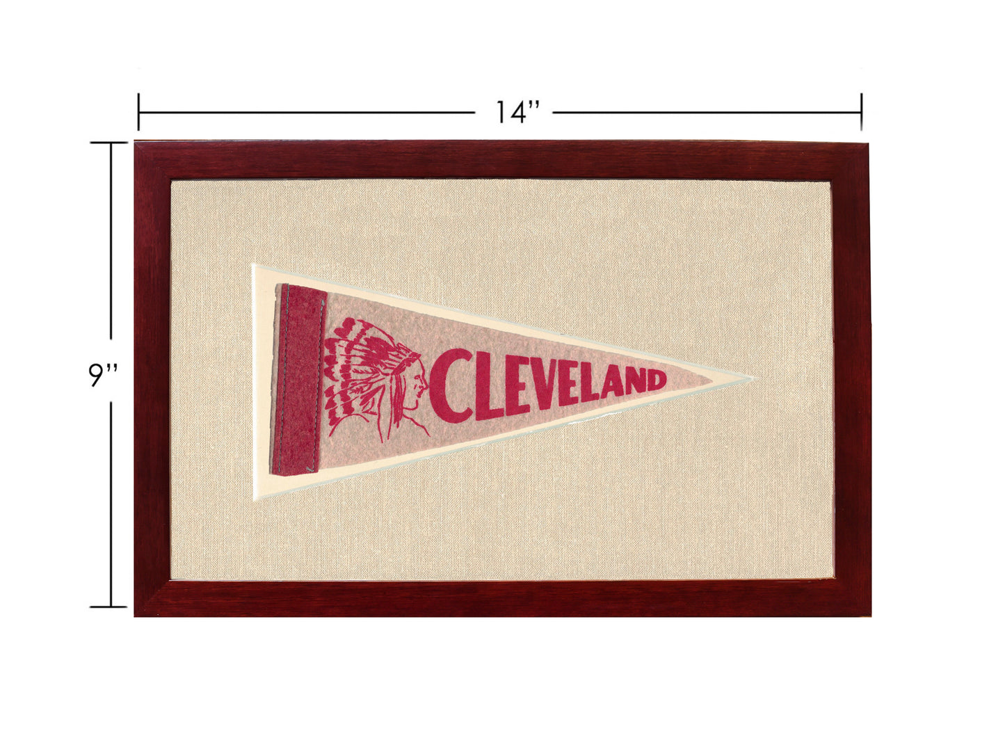 Vintage Cleveland Indians Pennant