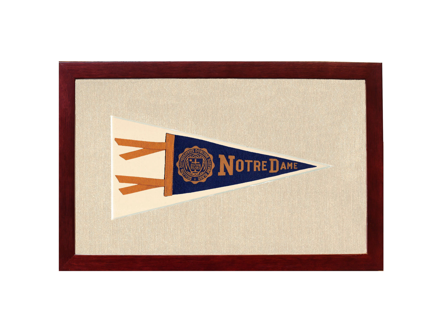 Vintage Notre Dame Pennant