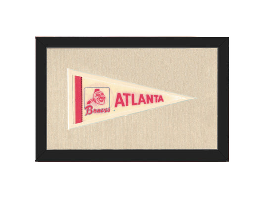 Vintage Atlanta Braves Pennant