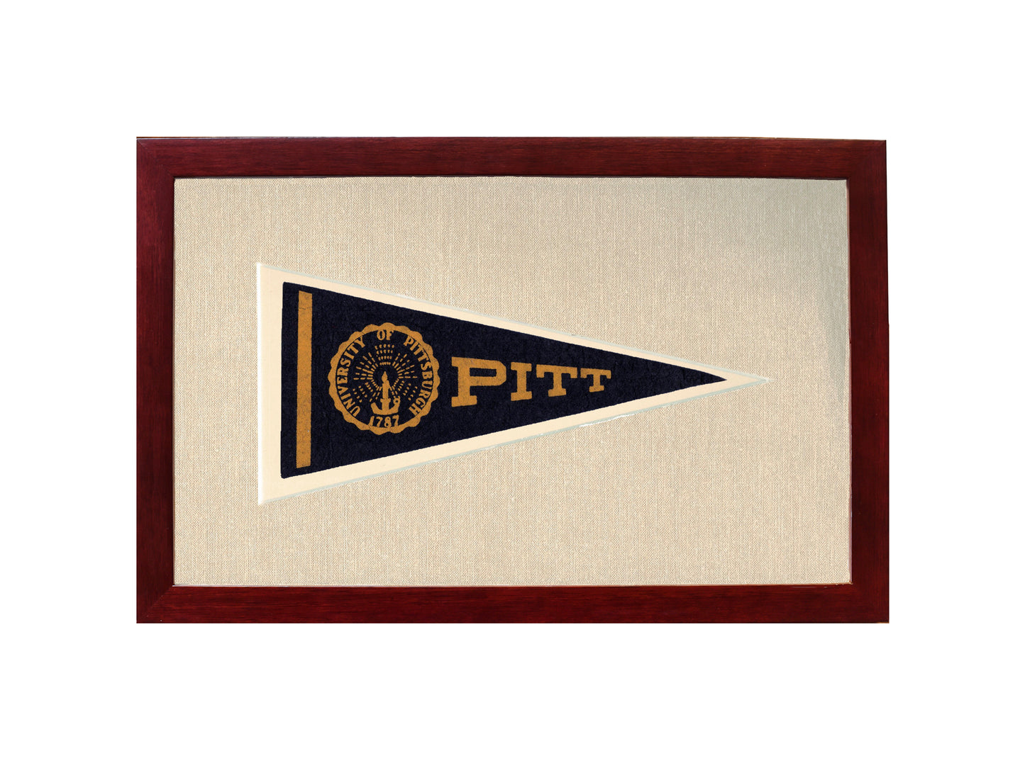 Vintage University of Pittsburgh Pennant