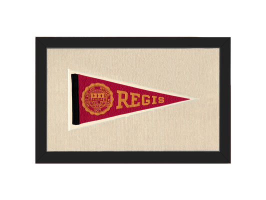 Vintage Regis College Pennant