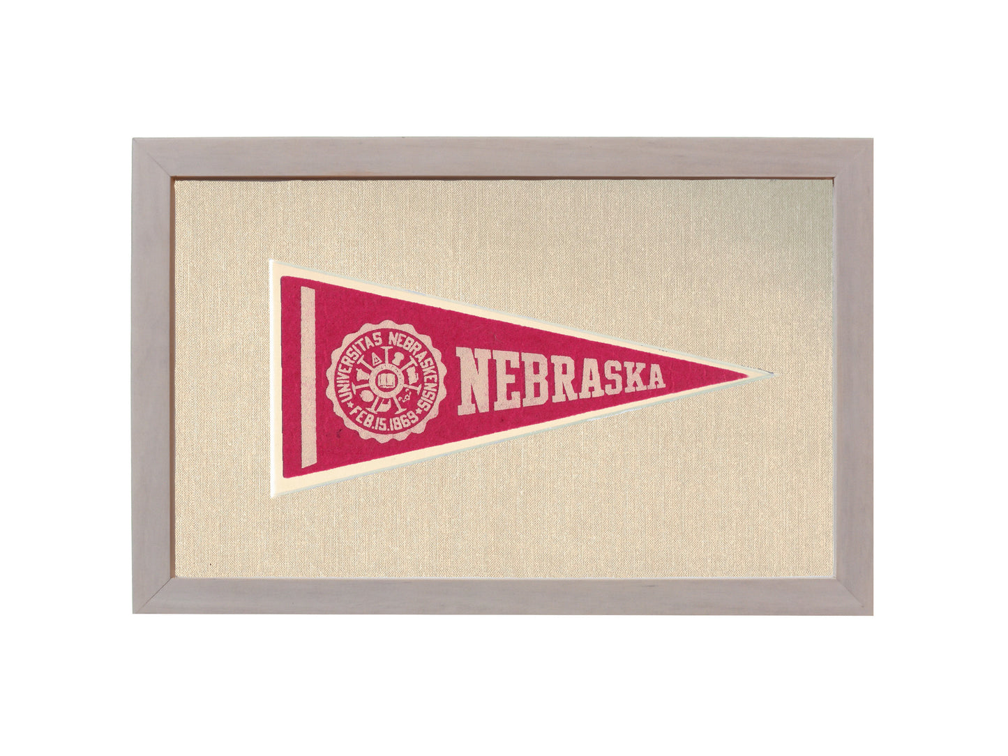 Vintage University of Nebraska Pennant