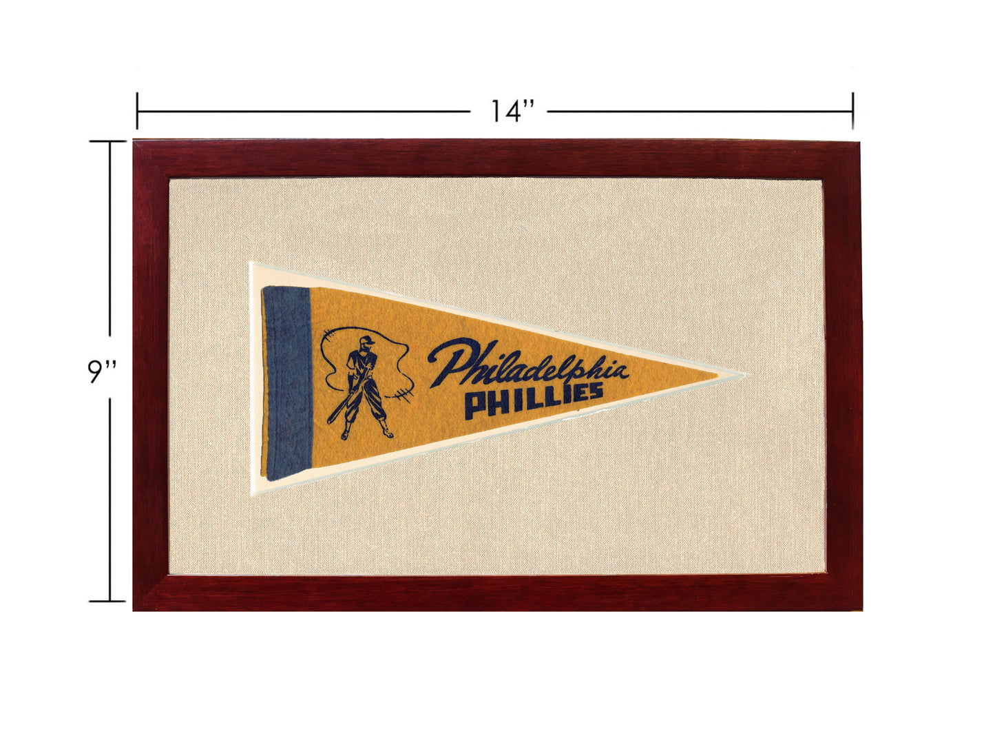 Vintage Philadelphia Phillies Pennant