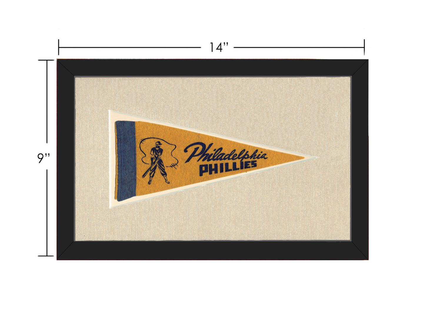 Vintage Philadelphia Phillies Pennant