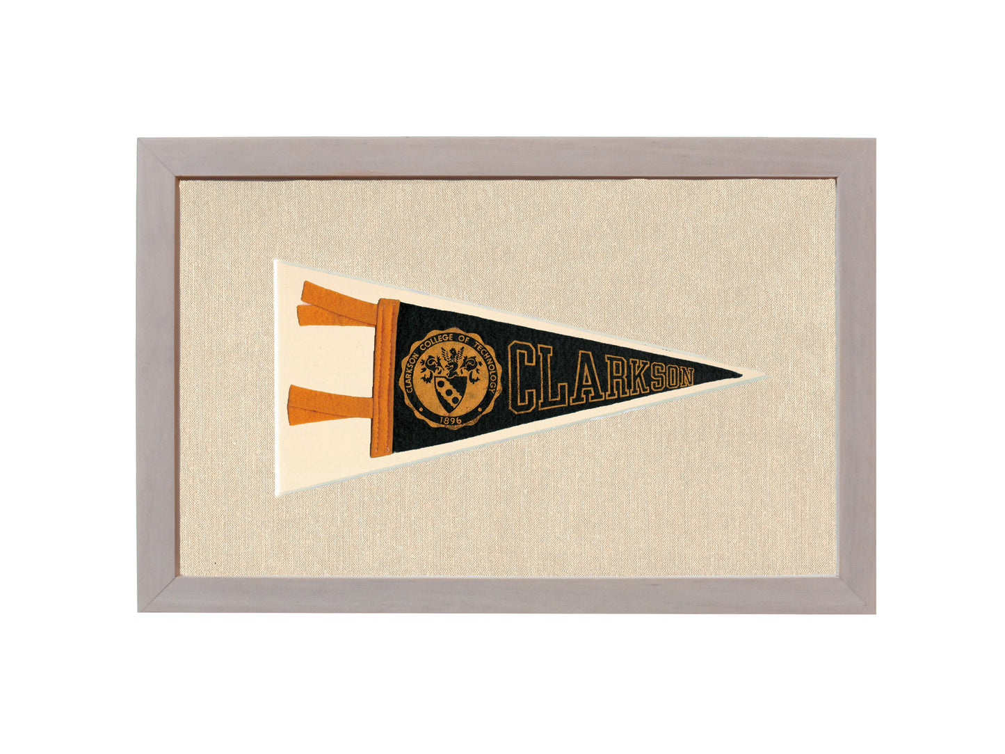 Vintage Clarkson College Pennant
