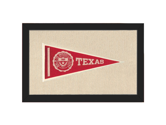 Vintage University of Texas Pennant