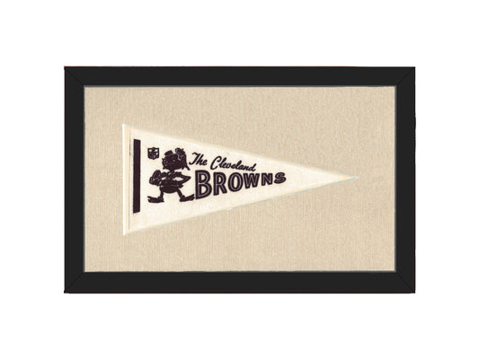 Vintage Cleveland Browns Pennant