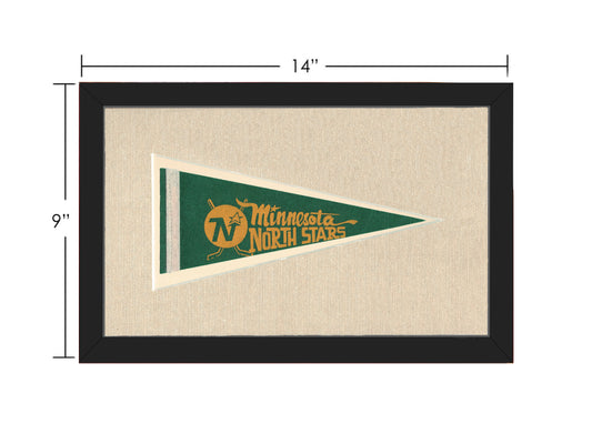 Vintage Minnesota North Stars Pennant
