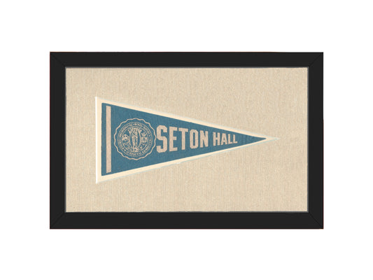 Vintage Seton Hall Pennant