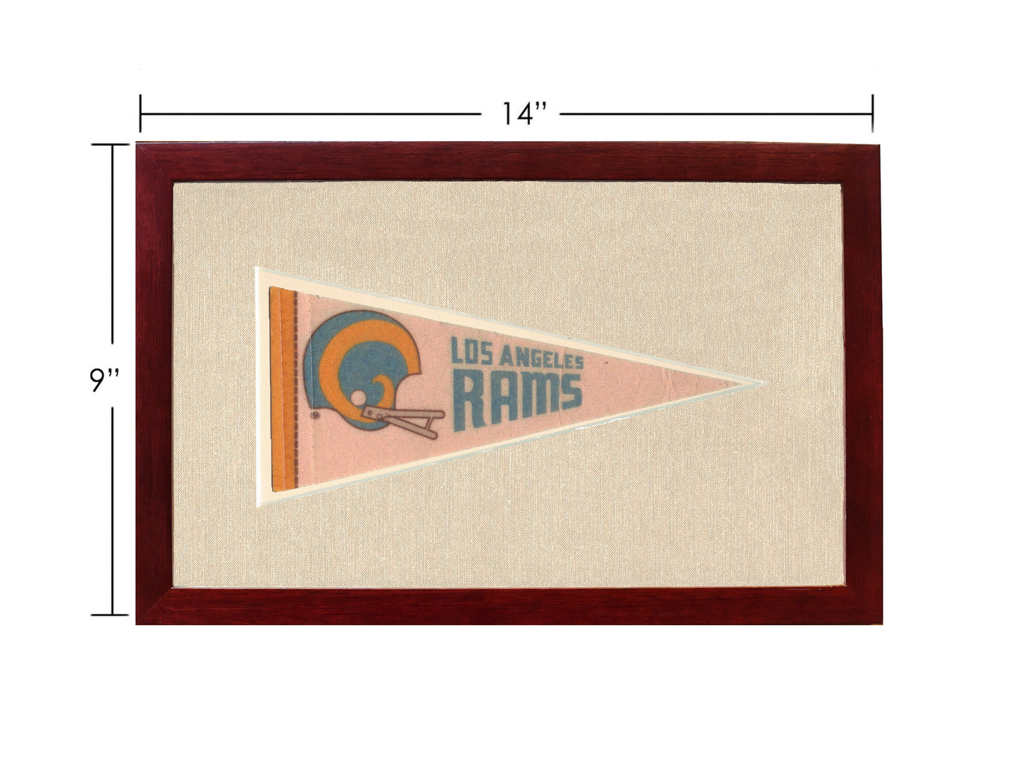 Vintage Los Angeles Rams Pennant