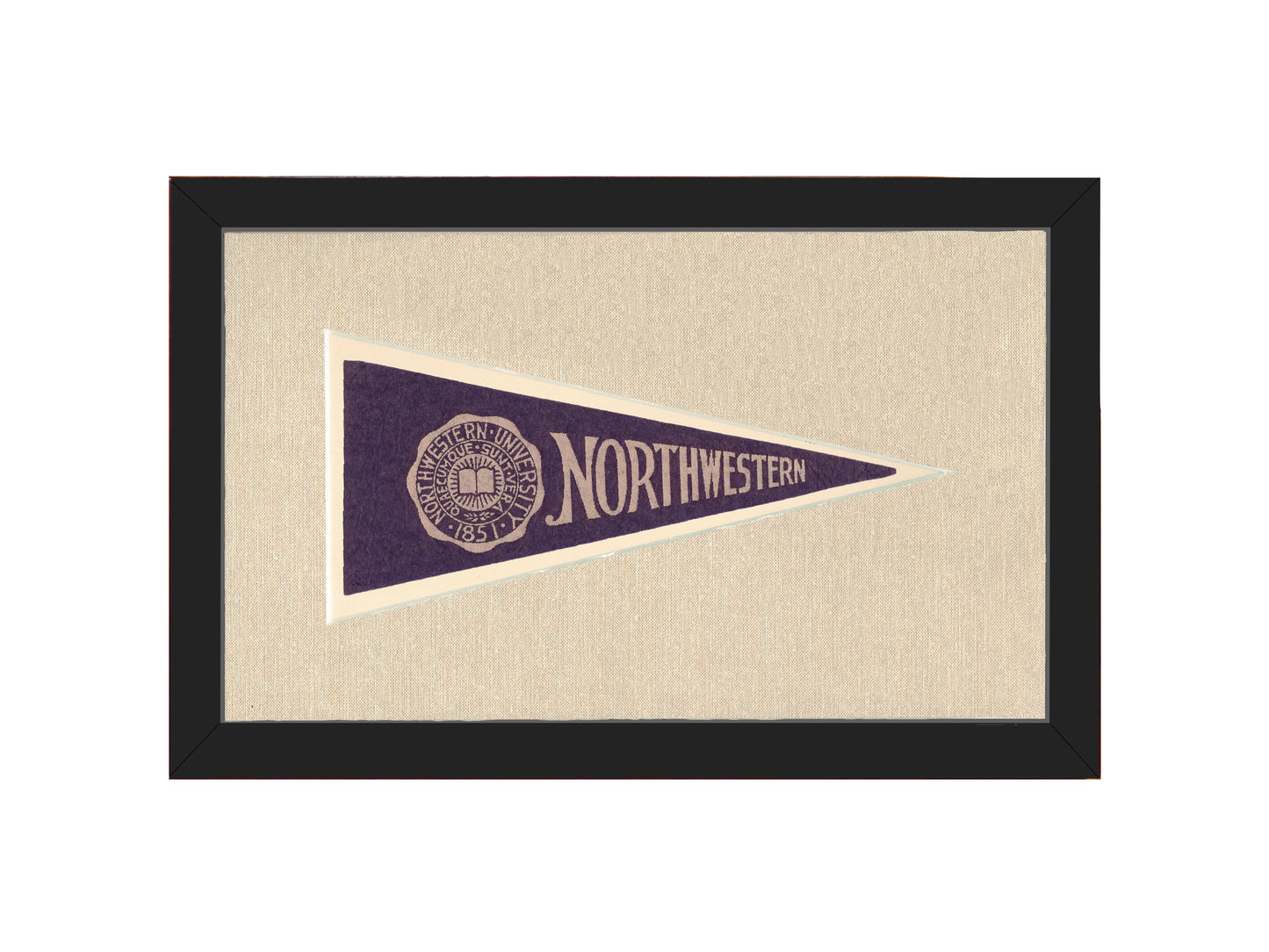 Vintage Northwestern University Pennant
