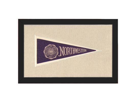 Vintage Northwestern University Pennant
