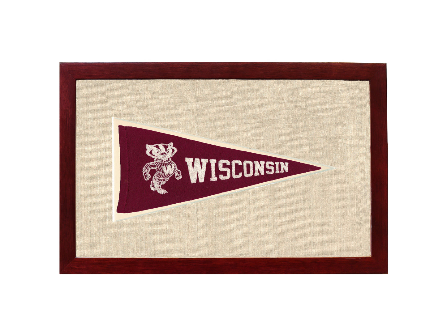 Vintage Wisconsin Pennant